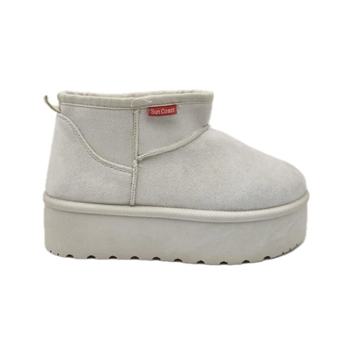 COD. SC002 BOTIN PLATAFORMA SUN COAST BEIGE