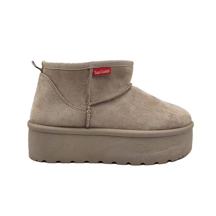 COD. SC002 BOTIN PLATAFORMA SUN COAST KHAKI