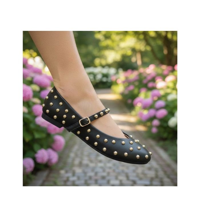 COD.V05 BAILARINA TACHUELAS BLACK